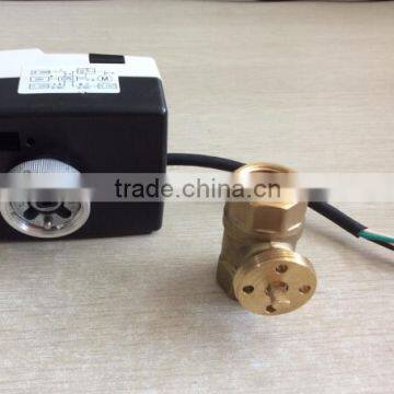 2 Way 220V Electric Motorized Flow Control Actuator Valve photo-2