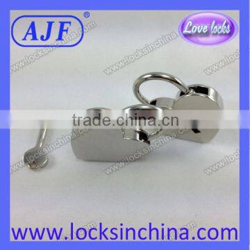 AJF 2014 Best Selling Lover Locks for Wedding Lovers Promotional Gift and Exquisite Decorative Accessories