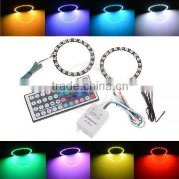 Color changing led headlight ring halo ring angel eyes