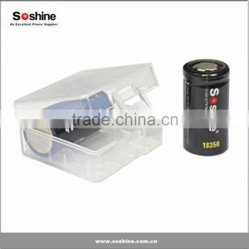 Authentic Lithium Ion 3.7v 18350 High Capacity Battery 1100mm From Soshine photo-3