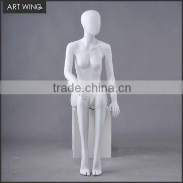 Small Realistic Body Painting Display Fiberglass Female Mannequin photo-4