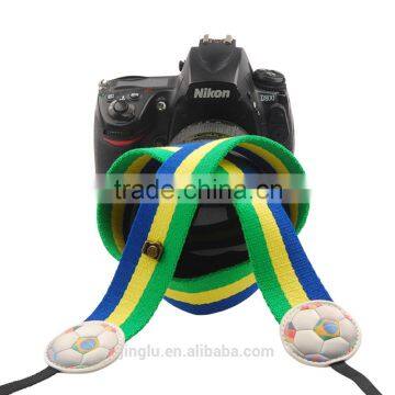 World Cup Brazil Team Camera Straps flag or football For Nikon for Sony for Canon for Olympus for Pentax for Leica