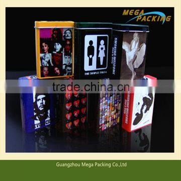 slap-up cigaret tin cans boxes high quality