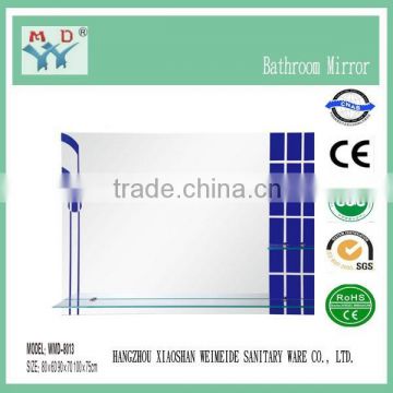 4mm beveled frameless bath mirrors(WMD-8013)