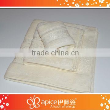 wholesale cheap jacquard bamboo towel set