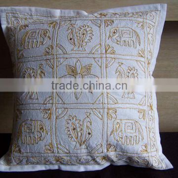 CheckOut~Collection of Indian Tribal Mochi Work Cushion Covers~at highly discounted prices