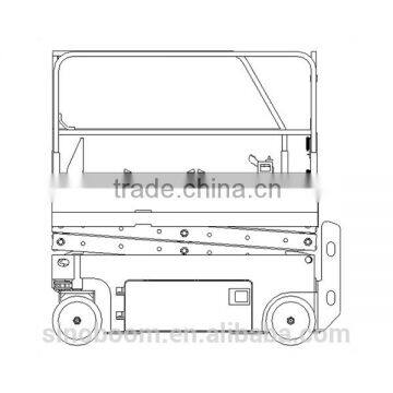 Mobile Hydraulic Custom Aerial Outdoor Scissor Lift Platform photo-2