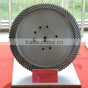 spiral bevel gear customize for the rolling mill