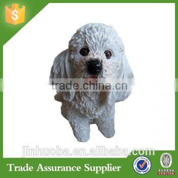 Exquisite Workmanship Resin Life Size Dog Statues Design