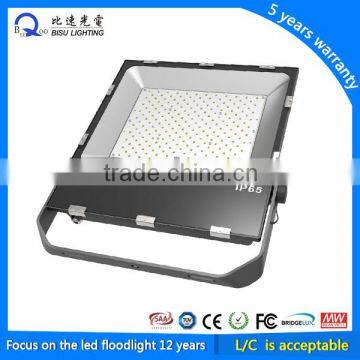 ip65 outdoor 100w led flood light smd slim led spot light 3 years warranty meanwell driver