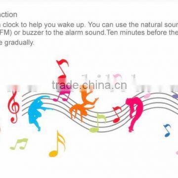 Led New Arrivel 6w Buletooth Wake up Led Night Lamp Light Music Led Night Lights