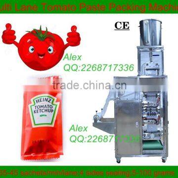 Automatic Vertical Form Fill Seal Machine for Sauce / Ketchup / Paste