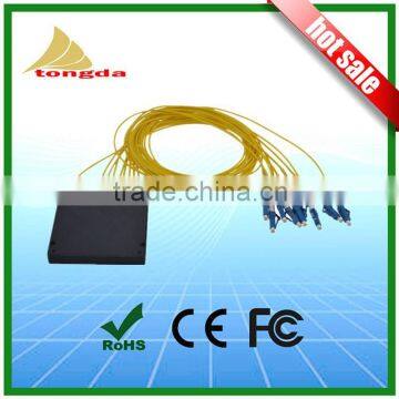 Fiber Optic splitter PLC 1:4 1:8 1:16,SC LC FC connector for FTTH FTTX