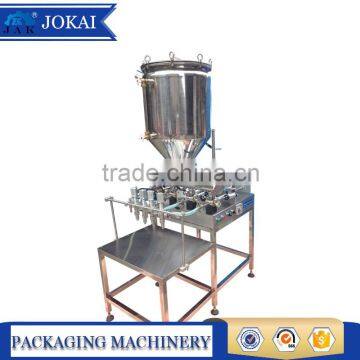 Manual filling machine for fruit jam,spicy sauce,ketchup,tamato sauce, comestics