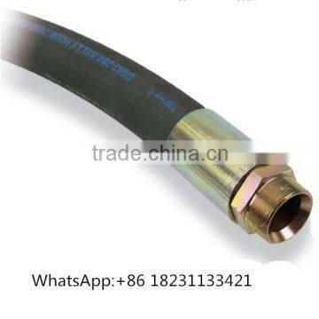 Hydraulic vibrator hose