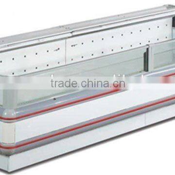 Serve Counter Island Freezer With Sliding Door on the Top