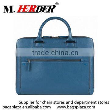 M5024 Wholesale guangzhou fashion retro blue briefcase bags men