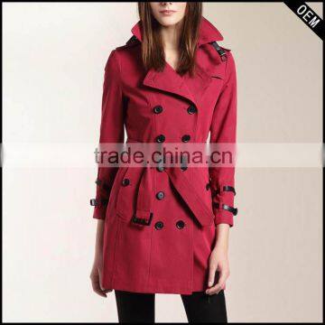 2016 latest coat designs for women and women's long coat made in china guangzhou