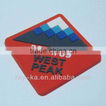 3d soft pvc labels