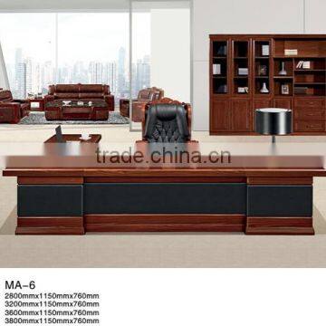 Executive office desk design wooden office desk BOSS desk MA-6