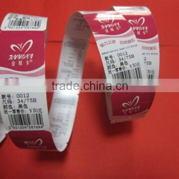 clothing hangtag printing, custom garment hang tag