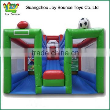 basketball football giant inflatable sports combo