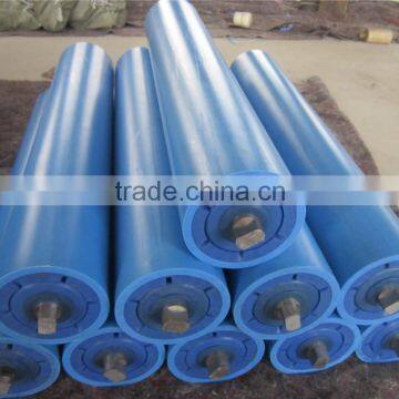 Factory wholesale HDPE conveyor idler roller 133x600