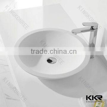 Solid Surface Double Sink Bathroom Vanity Unit photo-5