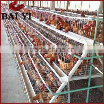 4 tier Chicken Layer Battery Cage for Tanzania Poultry Farm