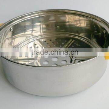 18 cm American Style Cookware Double Bottom Stainless Steel Soup Pot Withbakelite Handle photo-3