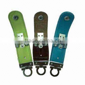 oem leather usb flash drive with logo free