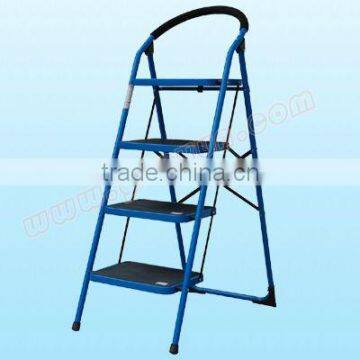 household folding ladder handrail with cotton 4 steps