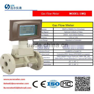 Flange type biogas flow meter manufacture made in china