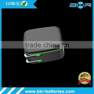 4.8A Dual Twin 2 Port USB Charger US Mains Wall Plug Adapter for Mobile Phone