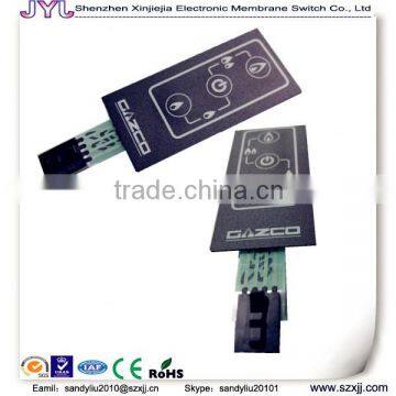 Membrane keypad with conductive connectors made in china