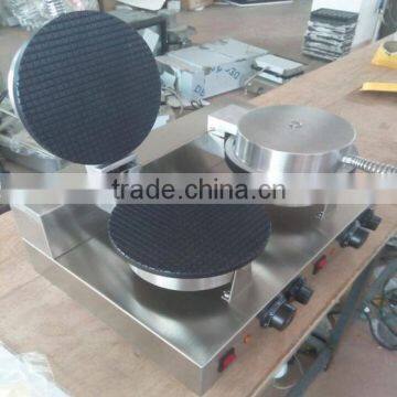 Hot Sale Stainless Steel Durable Waffle Ice Cream Machine in China photo-3