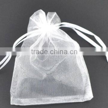 12x17cm Clear Organza Bag Velvet Pouch Bag Jewelry Bag Christmas Wedding Gift Bags & Pouches With Drawstring