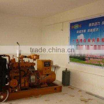 rice gas genset(80kw)