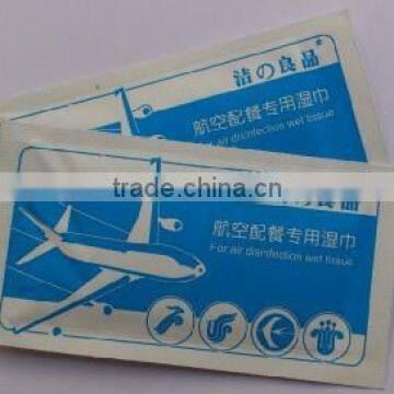 Disposable Single Piece Hand Towelette Airline Refreshing Towel Coming!