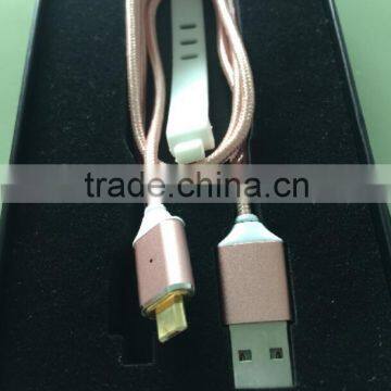 Aireego top quality micro usb cable ,magnet cable for Android smartphone.