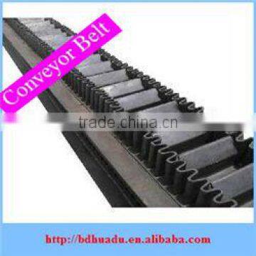 Din Standard Apron/Sidewall Rubber Conveyor Belt for cleat type TC