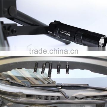 Quality is our culture waterproof duracell led flashlight with magnetic tail