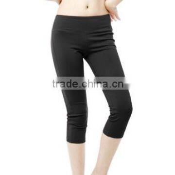 Cheap wholesale fitness yoga wear compression women yoga capri pants