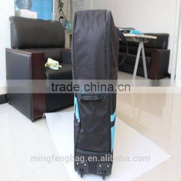 HEAVY DUTY High Quality Foldable Bicycle Transport Case Travel Bike Bag With Wheels Black photo-2