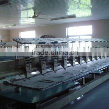 flat embroidery machine