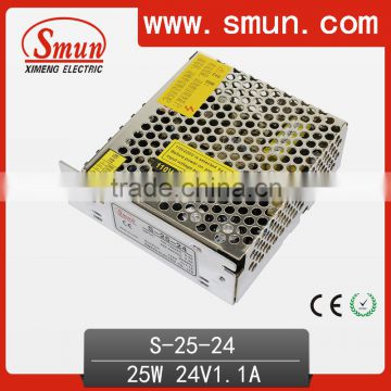 25W 24V 1A LED Power Supply For LED S-25-24