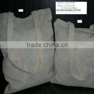Eco-friendly Cotton Grocery bag with Long Handle