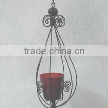 wrought iron candle holders