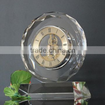 Alibaba crystal glass waterproof bathroom clock