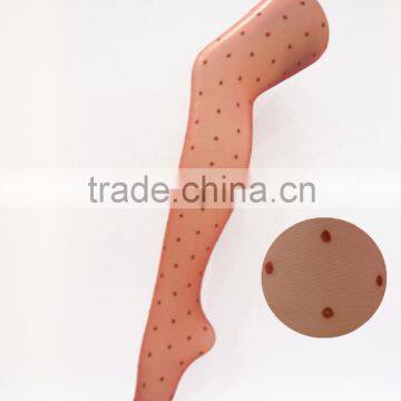 ladies thin polka dots jacquard tatoo women sexy fashion tights/pantyhose
